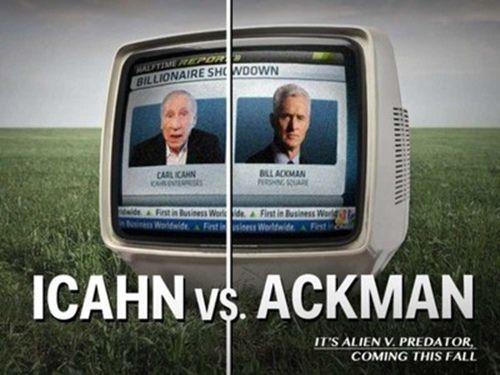 Icahn vs Ackman