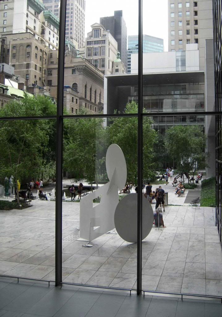 Pineapple Dazzle New York MoMA Courtyard 