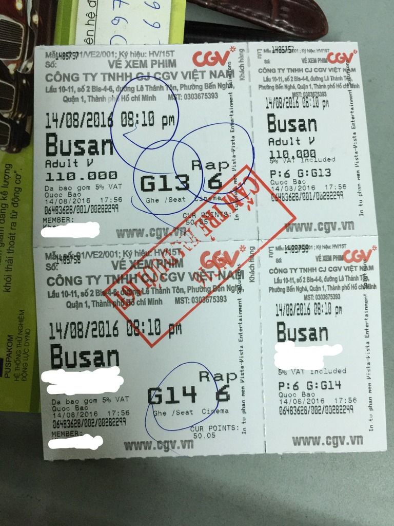Bán vé xem phim ở rạp CGV Hùng Vương, giá rẻ hơn 20%