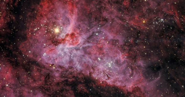 Carina Nebula. Photo by Peter Ward