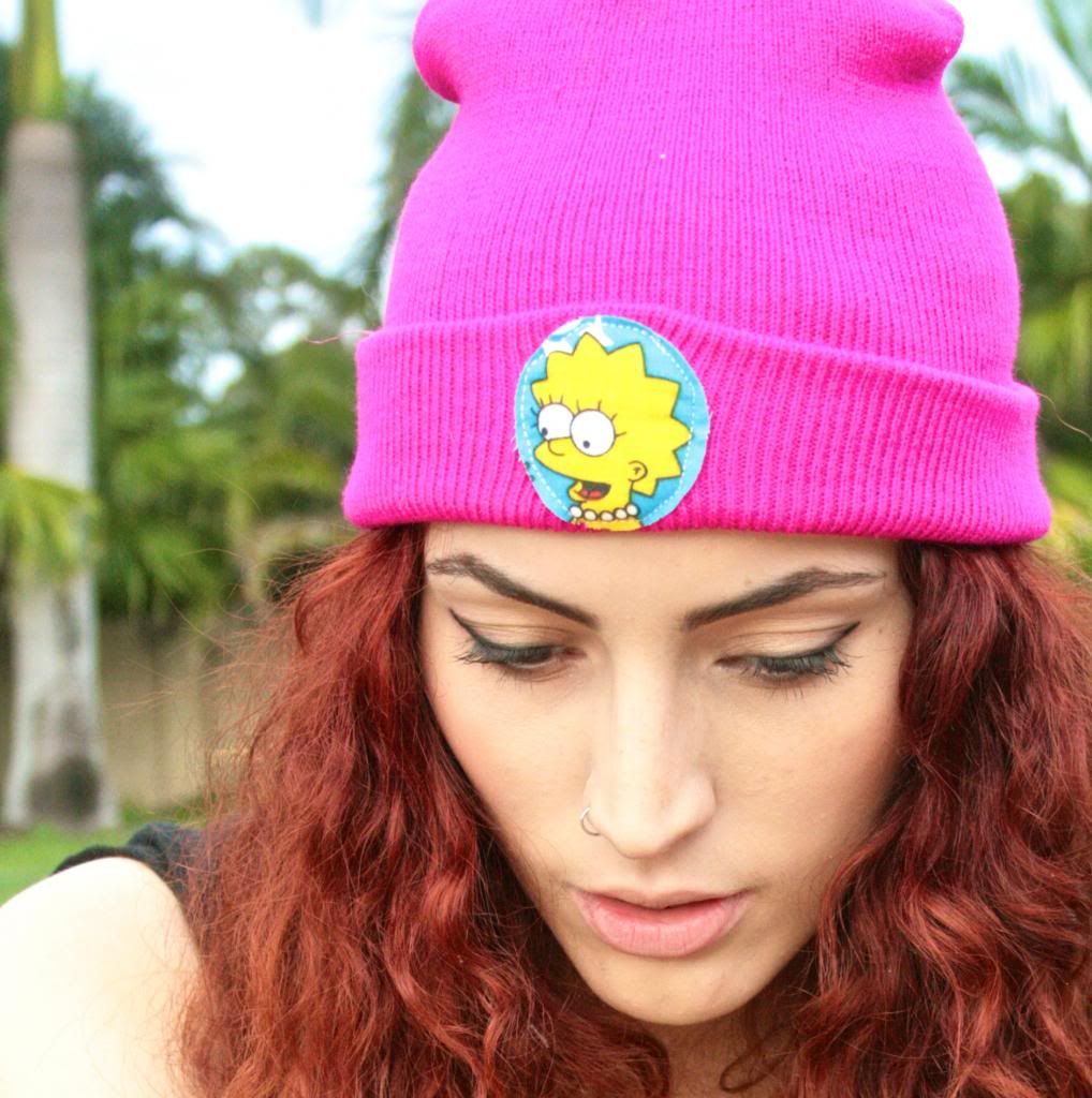 Lisa simpson 90s beanie PIXIE and PIXIER photo IMG_8608_zps5a2ca9bd.jpg