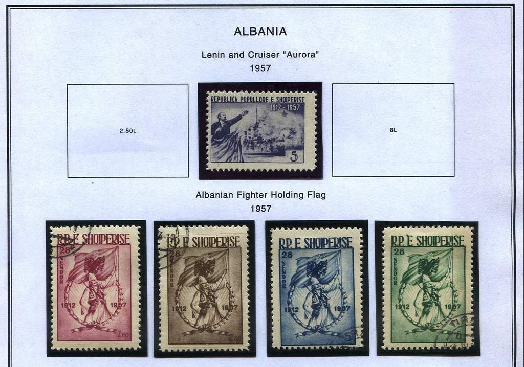 Albania Stamps. The Stamp Forum (TSF)