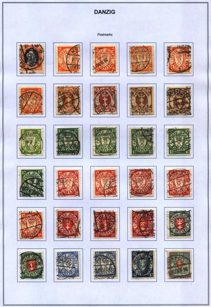 Danzig Stamps. The Stamp Forum (TSF)
