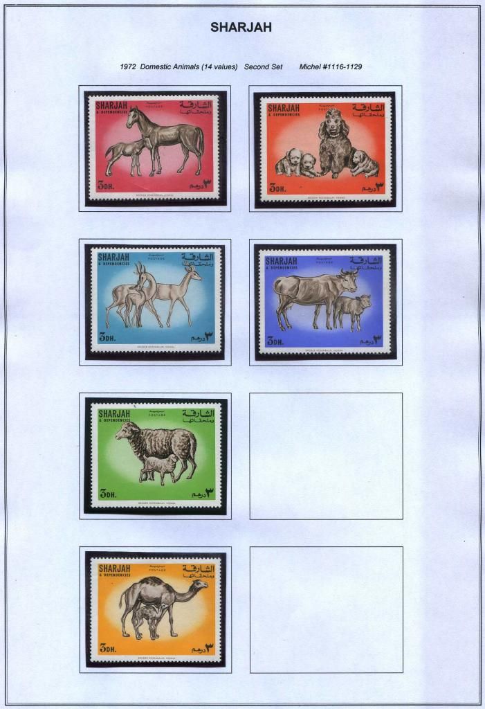 Sharjah Stamps. The Stamp Forum (TSF)