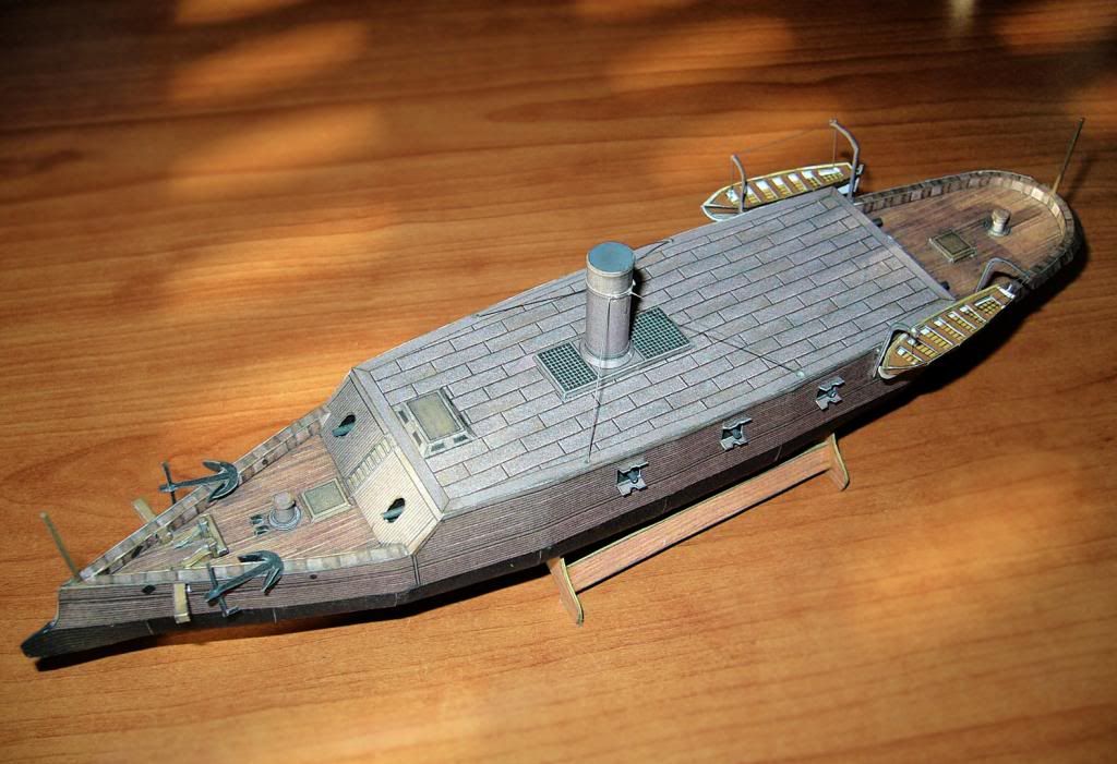 1/200 CSS Arkansas Paper Model Heinkel Models Wargame Vault