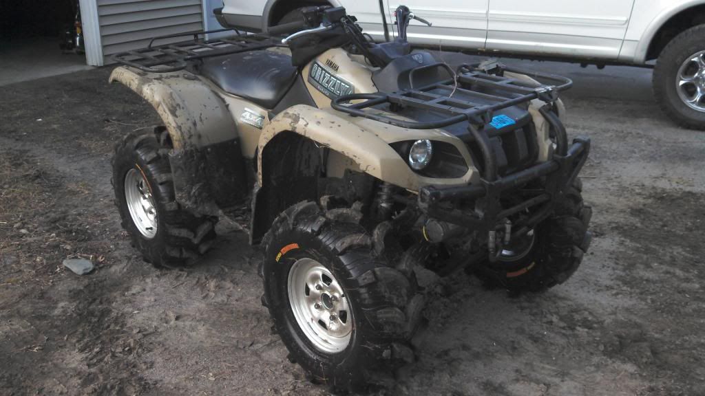 wheel spacer ???? Yamaha Grizzly ATV Forum