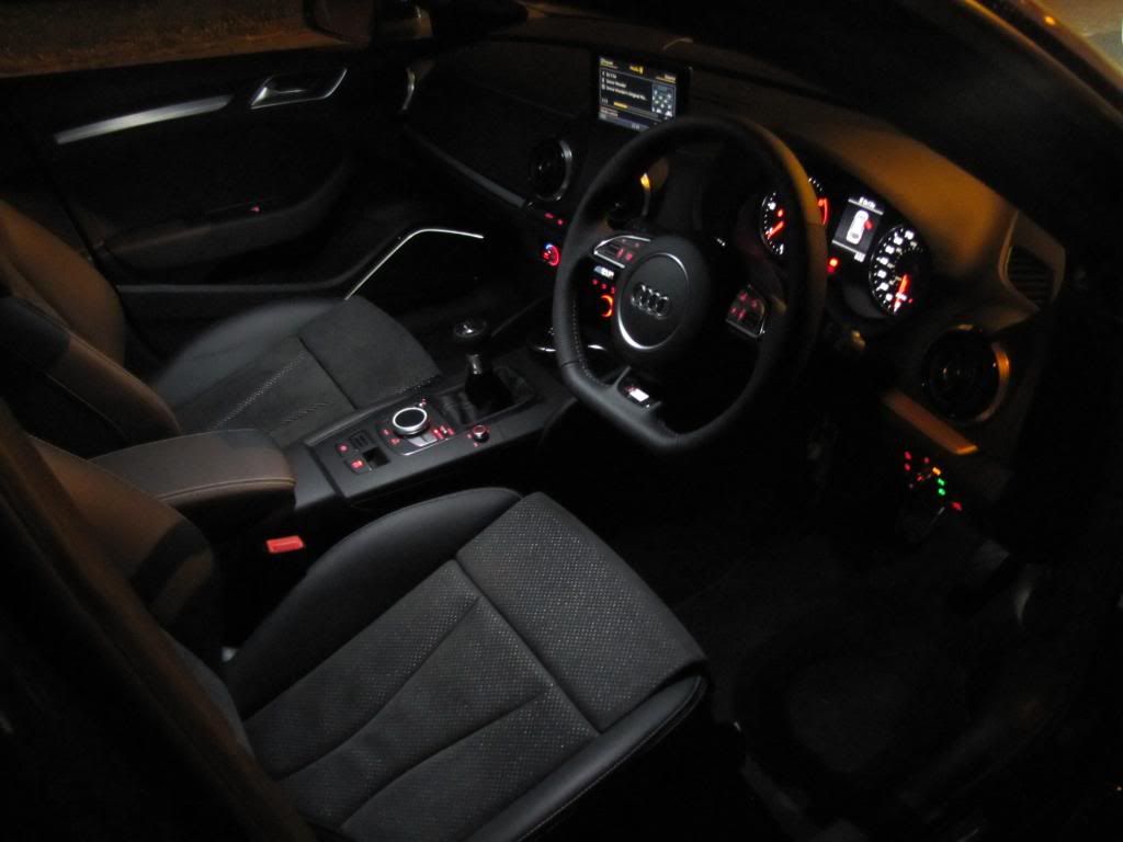 Audi A 3 8 V Interior Light Package
