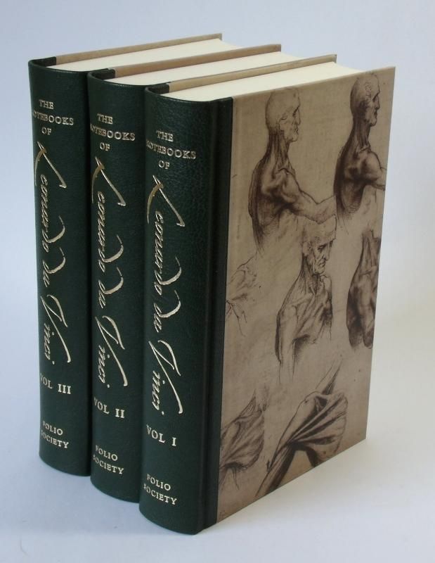 NOTEBOOKS OF LEONARDO DA VINCI FOLIO SOCIETY VGC eBay