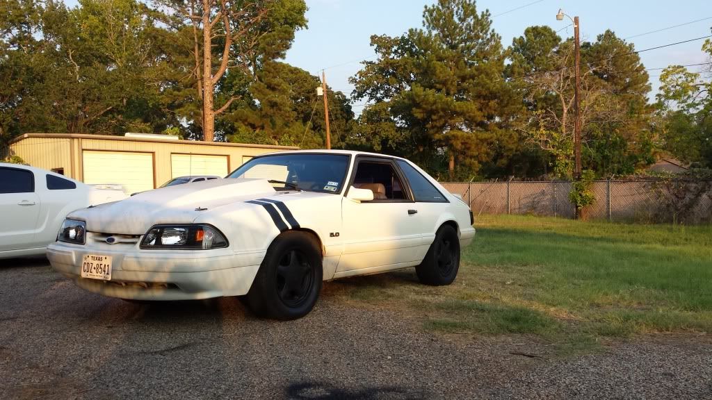 Gor bored so...fender stripes. - Forums at Modded Mustangs