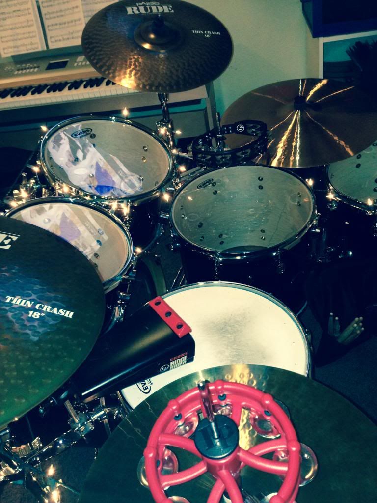 Show your cymbal set ups!