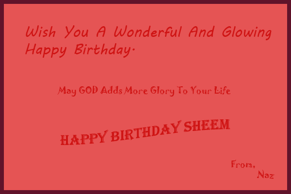 Sheem22 zps7628943a - ~!~ Happy Birthday Sheem 9 May 2014 ~!~