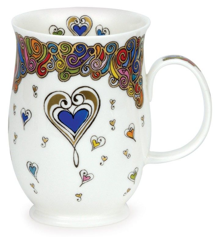 dunoon amour blue heart suffolk shape mug large zps410e8059 - *..Polling for Life style comp May 2013..*