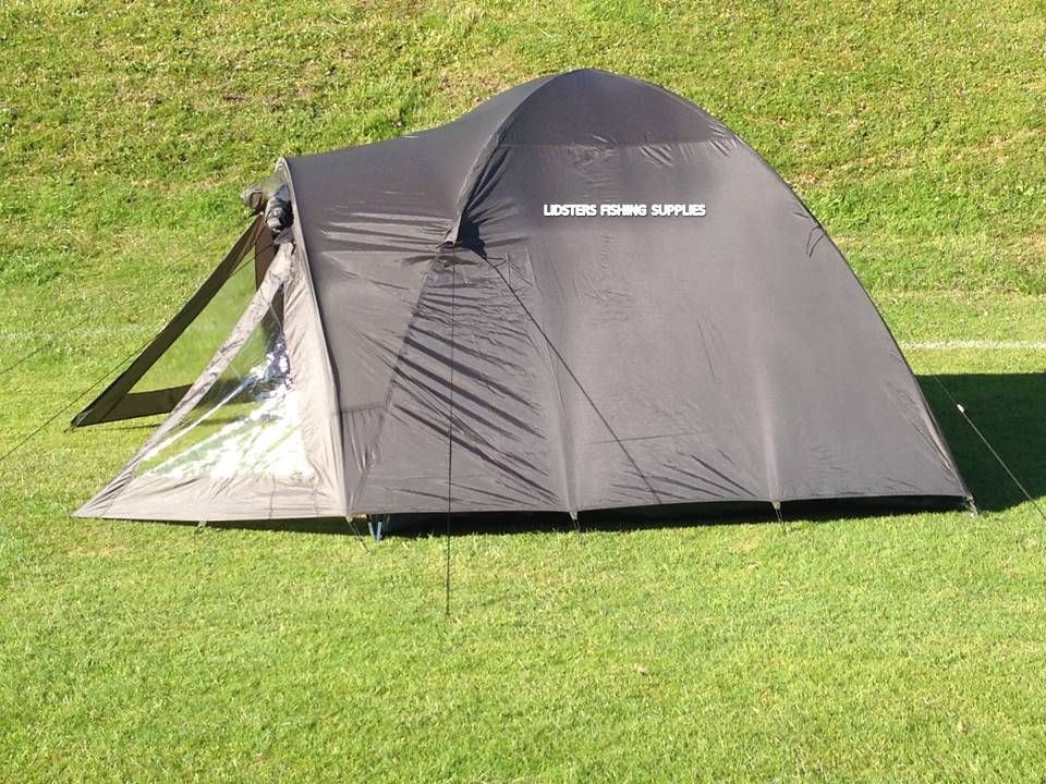 2 Man Double Skin NGT Green Carp Fishing Bivvy Tent + 6 Leg Bed Chair