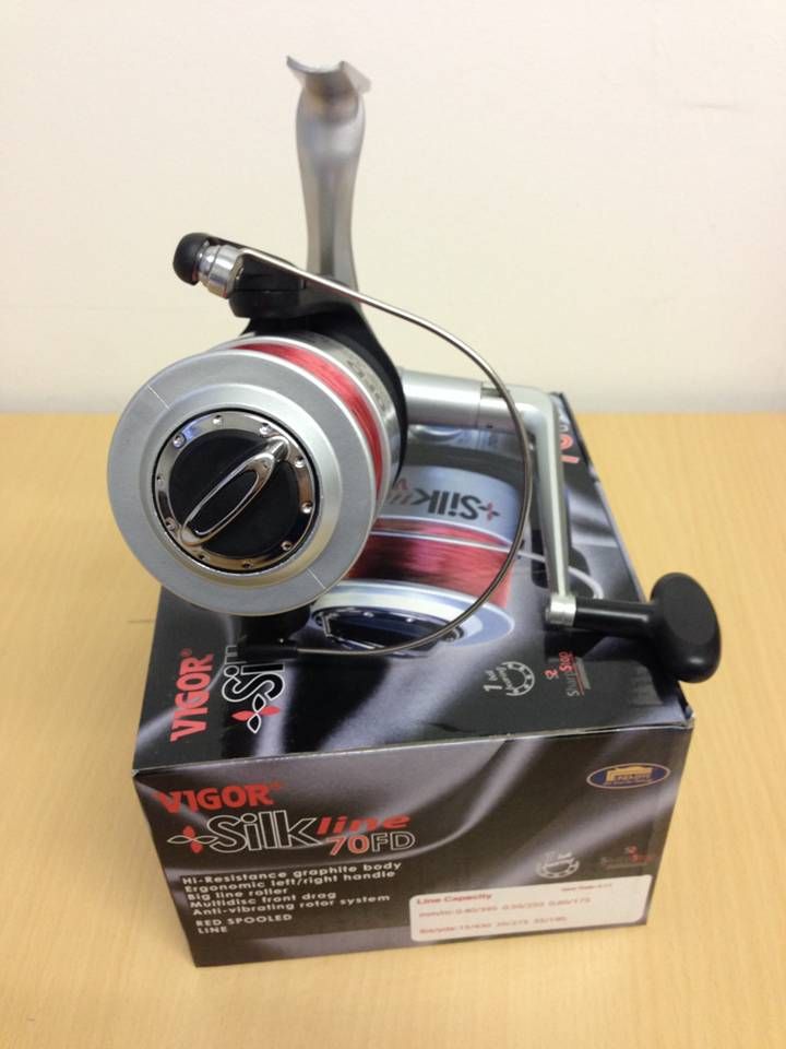 Sea Fishing Reels 2 NEW LARGE LINEAEFFE SEA FISHING VIGOR SILK 70 BEACH